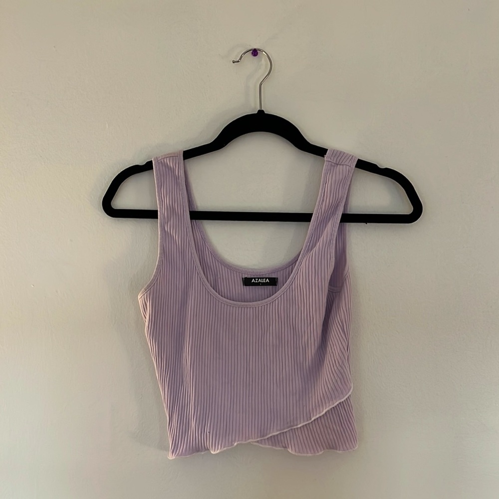Azalea Lavender Crop Tank